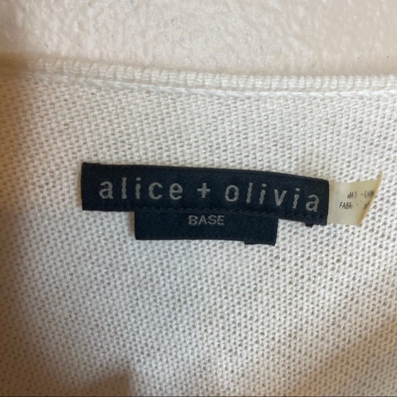 Alice + Olivia Asymmetrical Color Block Sweater - Picture 5 of 7